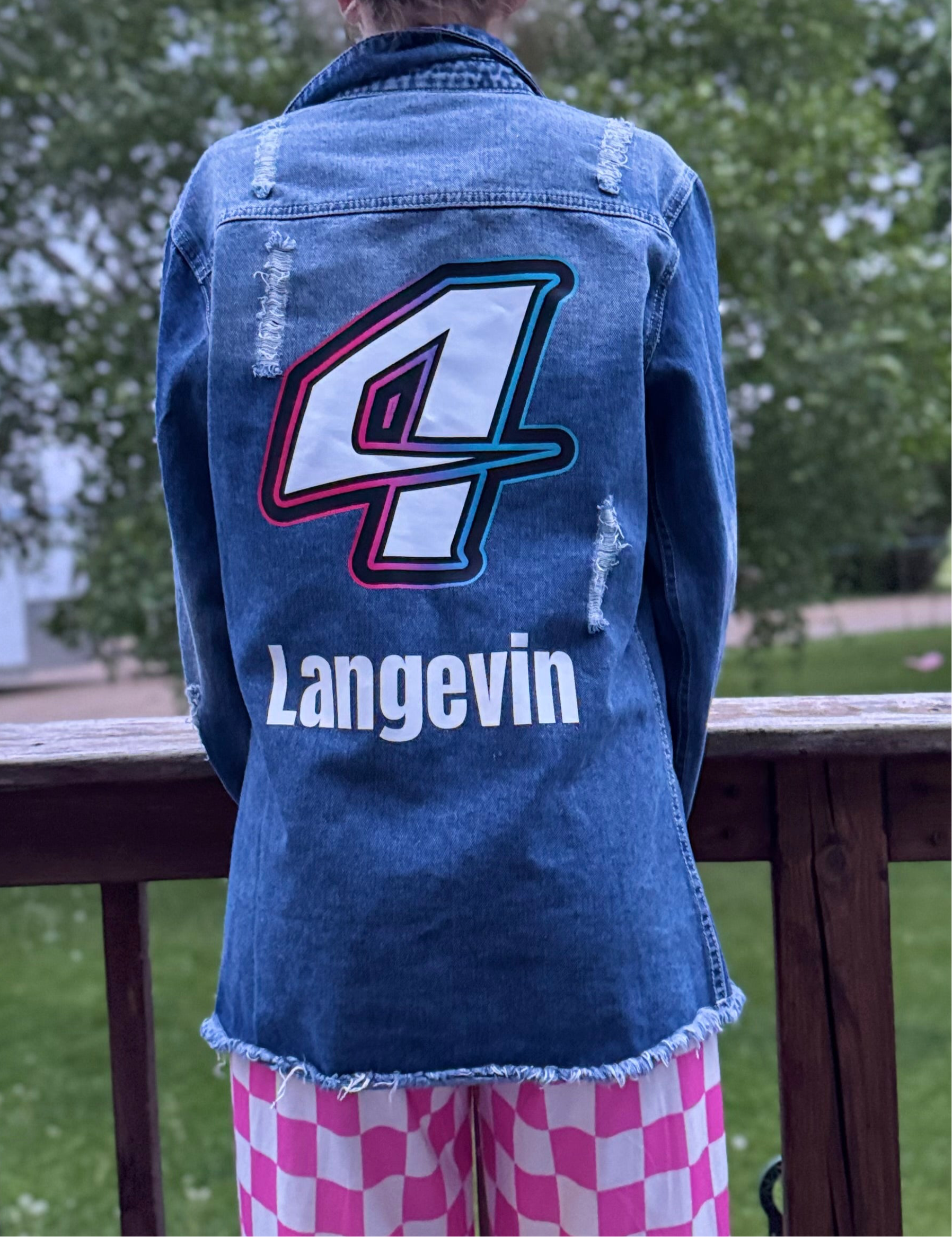 Custom Denim Jackets- DTF Name & Number