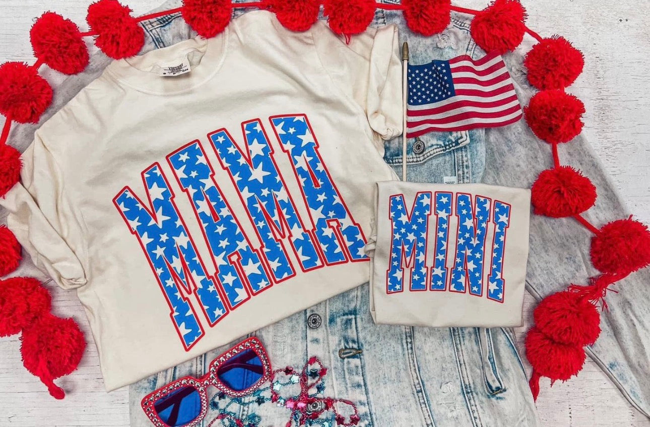 Mama and Mini 4th July