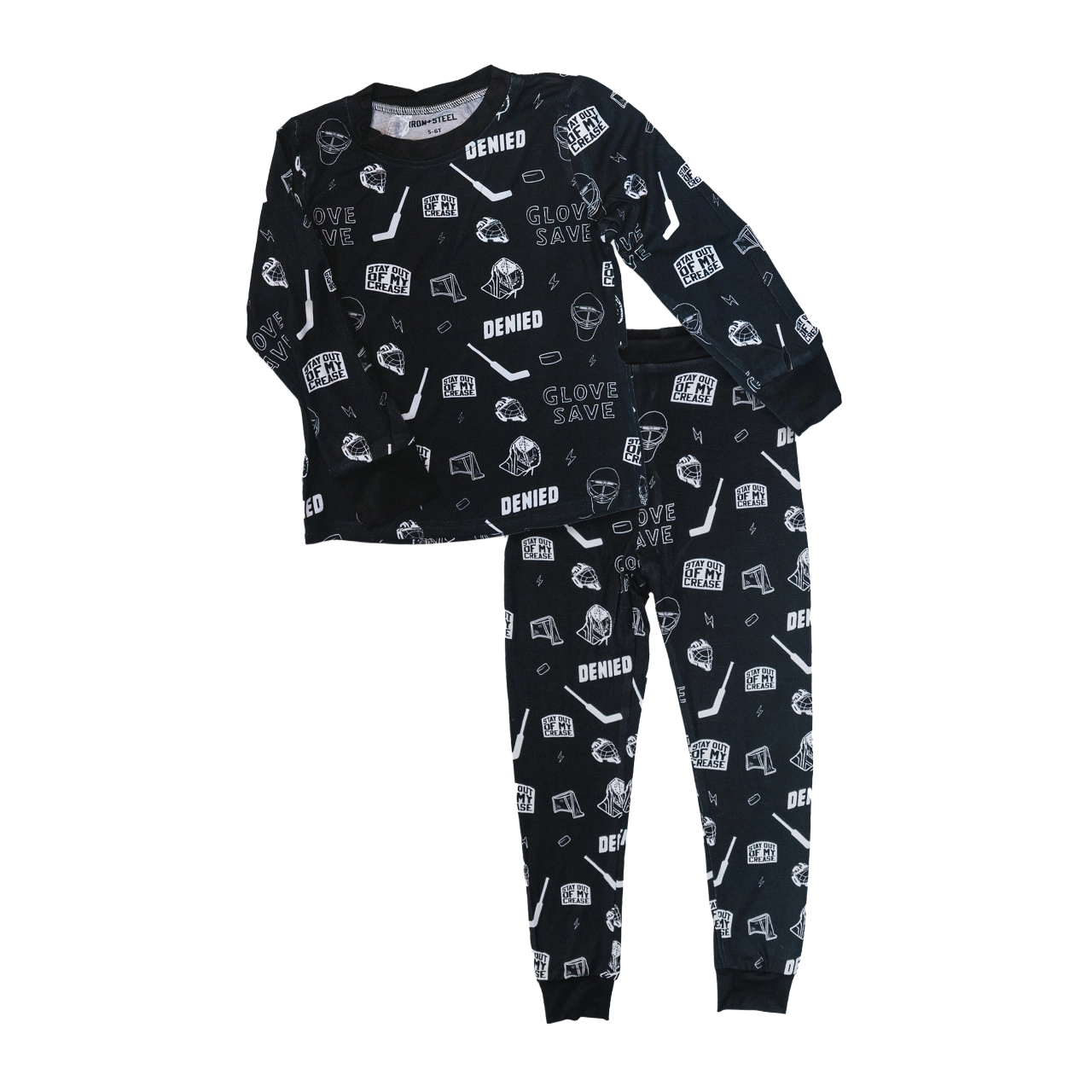 Hockey Goalie Bamboo Pajama Set
