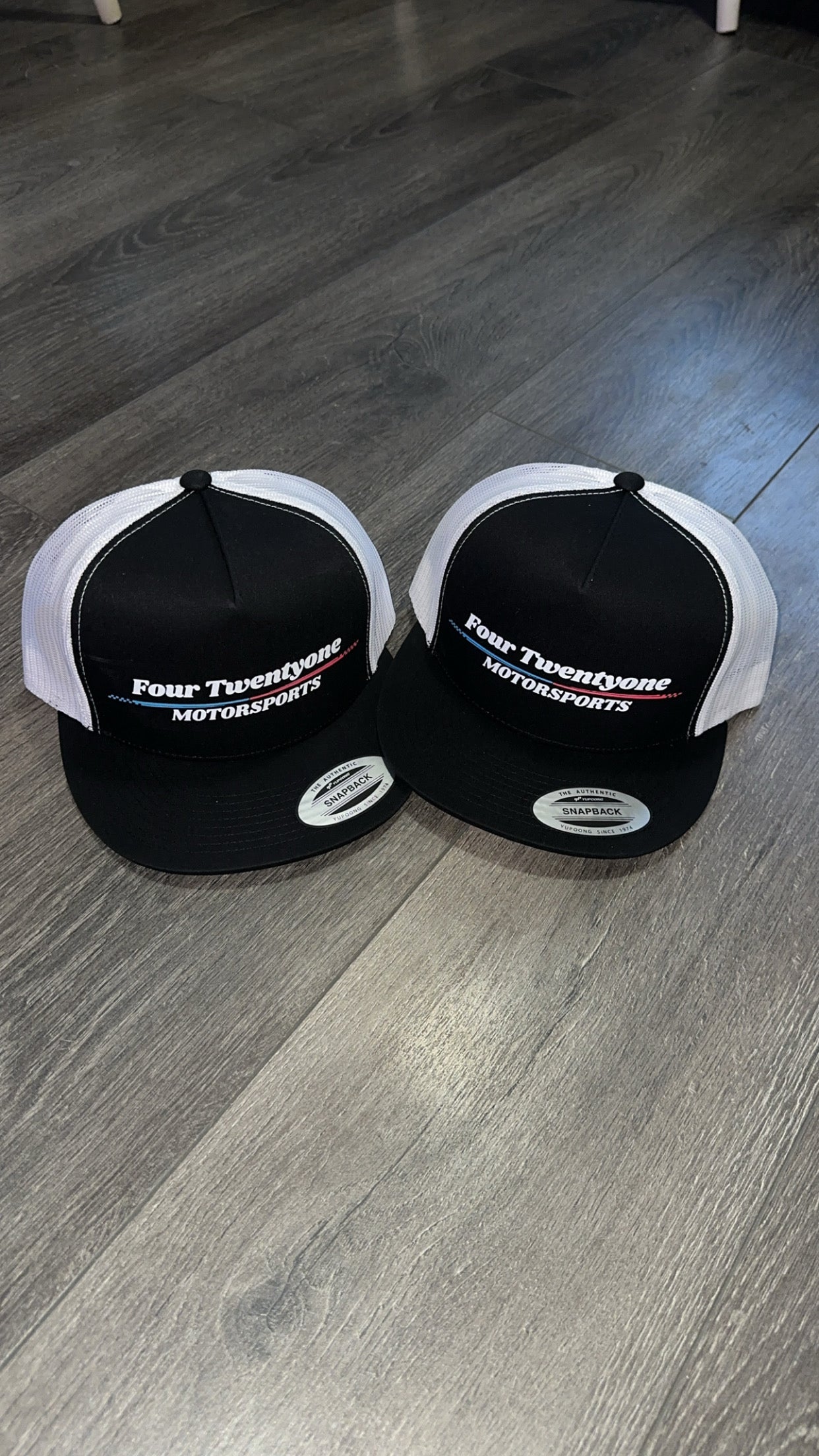 421B - Flat Bill Trucker Cap