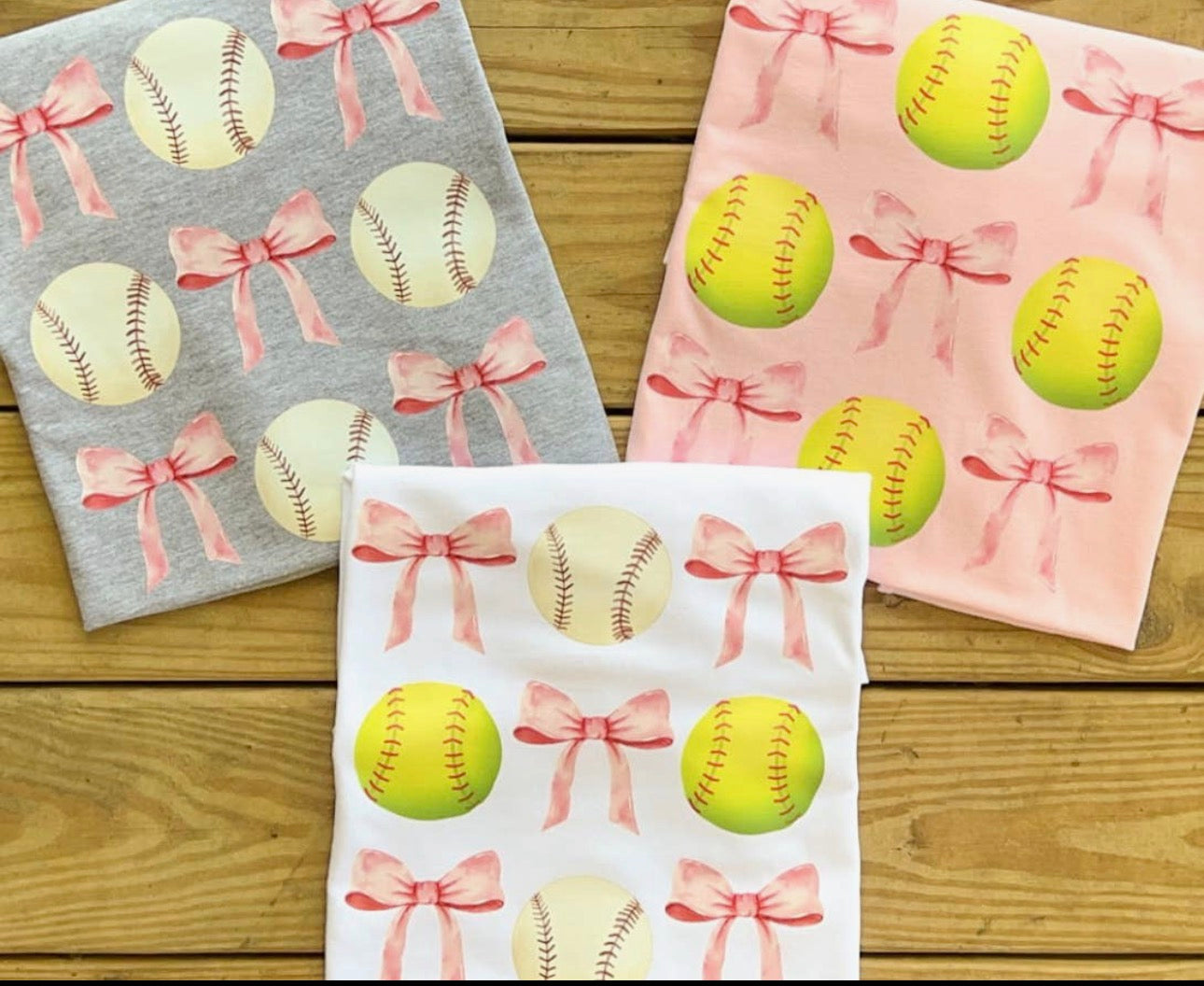Softball, Baseball and Bows