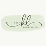 Logo of Keep Looking Co. with a stylized 'kl' on a light green background